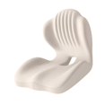 thumbnail image 1 of Cojín para silla de oficina, almohada de apoyo lumbar, cómodo cojín ergonómico para asiento y respaldo para sentarse durante largos períodos en la Beige, 1 of 10