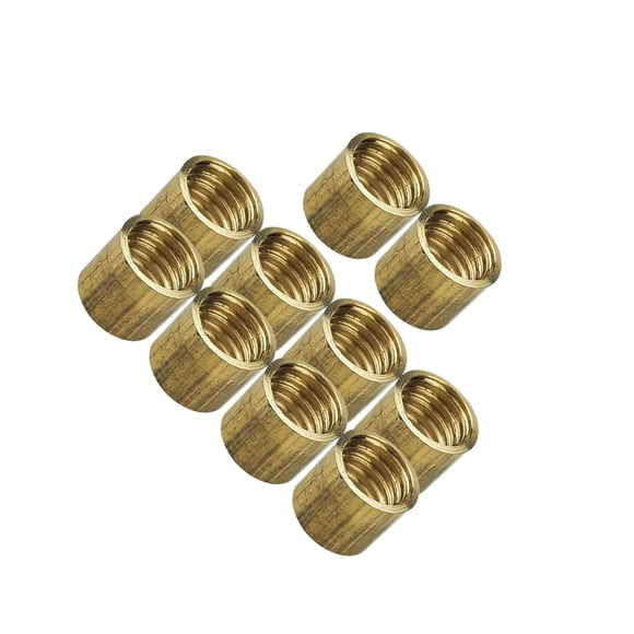 tamizeot 10 Pcs Embouts de Queue de Billard Coin de Billard Cerceau en Cuivre pour Queue de Billard Bricolage 10,5 mm Cuivre 11 mm