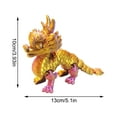 Articulated Kirin 3D Printed Qilin Mythical Beast Figure Flexible ...