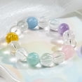 thumbnail image 2 of Pulsera multicolor con cuentas de cristal de 12 mm para mujer, 2 of 2