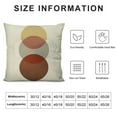 thumbnail image 5 of Nawypu  Mid Century Modern Throw Pillow Covers Boho Abstract Pillow Covers for Couch Living Room Sofa Circle Geometric Pattern Pillow Covers, 5 of 5