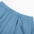 thumbnail image 7 of kpoplk Boys Sweatpants Boys Athletic Joggers Pants Kids Youth Open Bottom Pants with Pockets Drawstring(Sky Blue,10-11 Y), 7 of 7