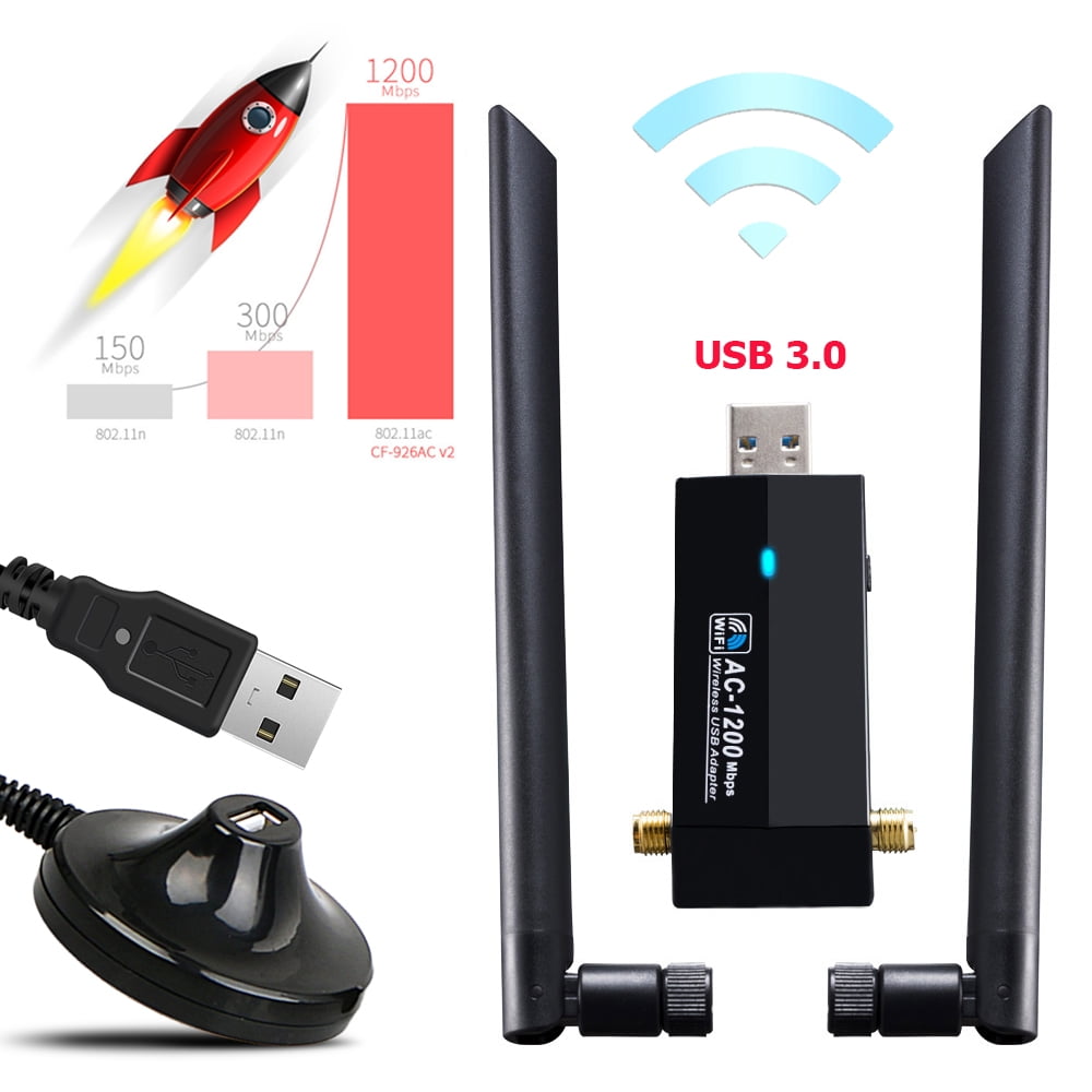 1 Watt 2.4GHz 150Mbps long Range Outdoor USB WiFi Dongle with N-Type Connector 