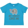 thumbnail image 3 of Inktastic My Daddy Loves Me Boys or Girls Toddler T-Shirt, 3 of 5
