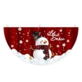 thumbnail image 1 of Bsvklp Abanico Navidad Banderines en Forma Abanico Navidad Al Aire Libre (Muñeco Nieve), 1 of 6