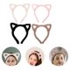 thumbnail image 3 of 4 diademas de orejas de gato de peluche para mujer, bonitas diademas para niñas, para festivales, Halloween, fiestas, cosplay y maquillaje, colores surtidos, 3 of 7