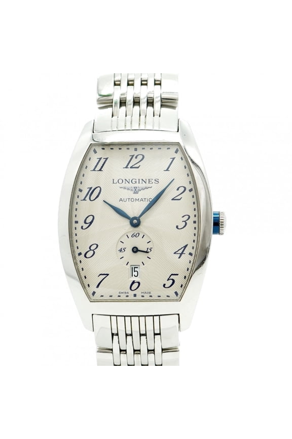 Pre-Owned Longines Evidenza L2.642.4 Silver Dial Men's Watch