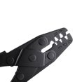 thumbnail image 1 of Terminal Wiring Crimp Pliers, 5 Crimp Sizes in One Tool, Double Hinge Mechanism, Comfortable Handle Grips, Thin , For and Fully Insulated Butt Terminals Connectors, High Carbon, 1 of 7