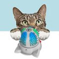 thumbnail image 7 of Automatic Cat Grooming Brush Wall Mounted Corner Massage Comb with LED Lights Indoor Pet Self Care Scratching Device, 7 of 7