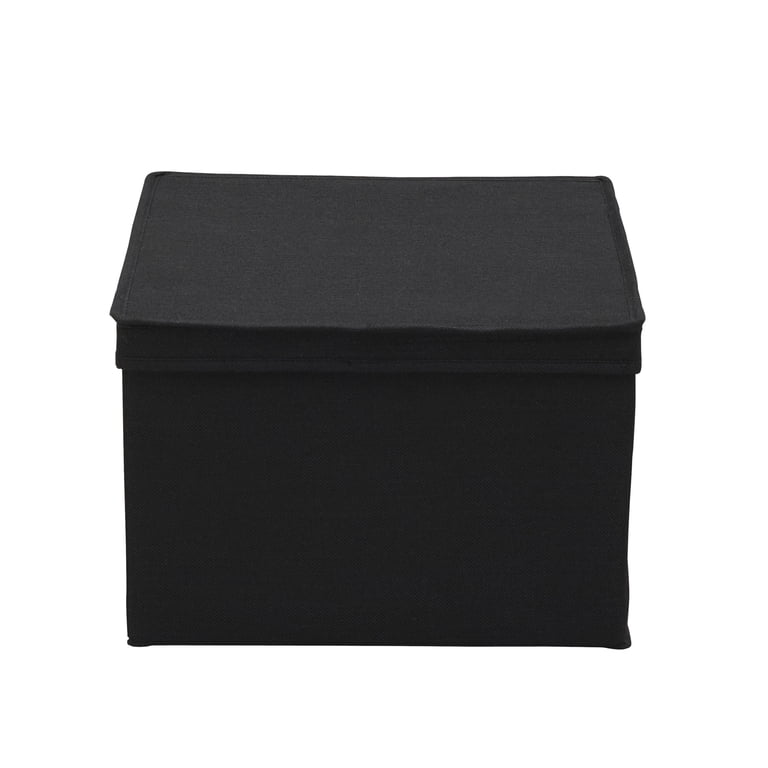 Household Essentials Square Storage Box With Lid, 15‚Äùx15‚Äùx10
