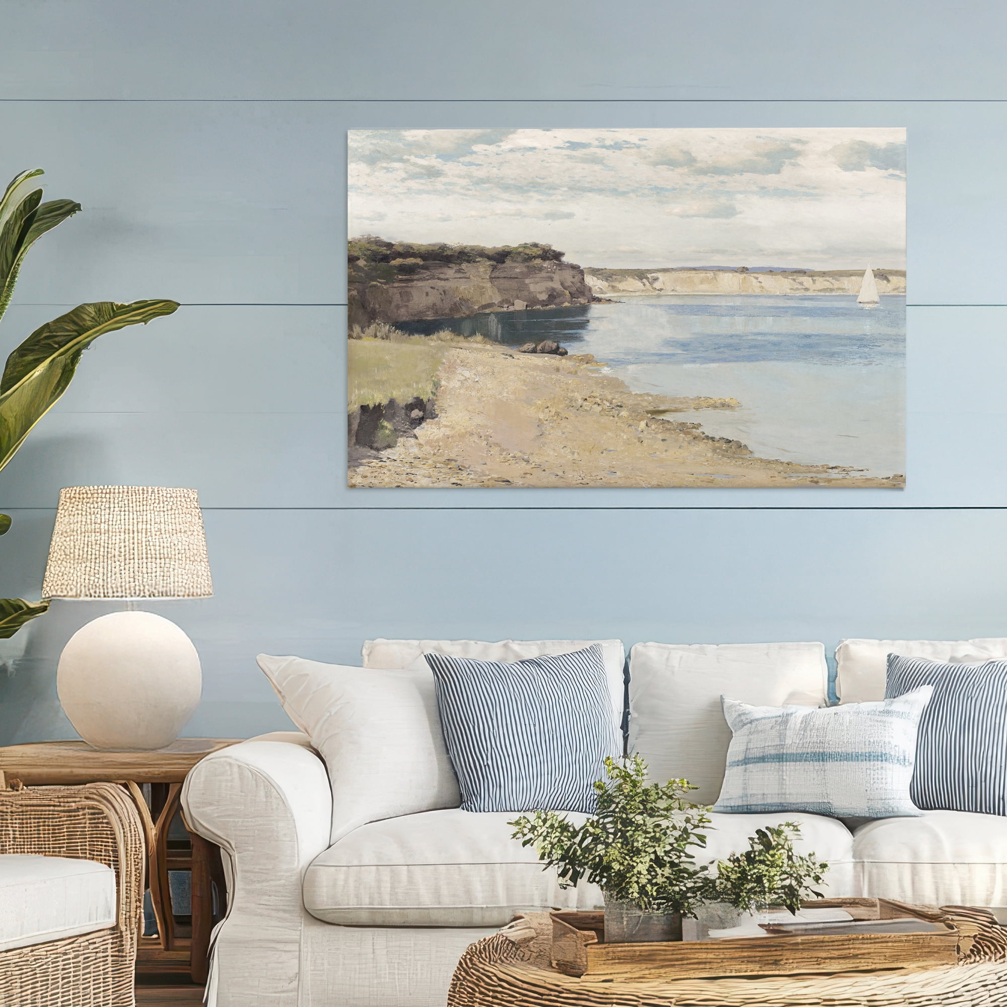 Stupell Industries Set Sail Peaceful Cove Canvas Wall Art, design by Christy McKee