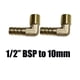 thumbnail image 1 of NPT de 2x1 / 2 "Conector de Codo de Lengüeta Mm en Pulgadas Accesorio de Lengüeta de Manguera, 1 of 6