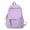 Purple, variant on ZPYESWOW Teacher Backpack for Women Cute Backpack School Back to School Travel Bags Bolso Universitario Mujer Computer Back Pack Everyday Bags, Black One Size