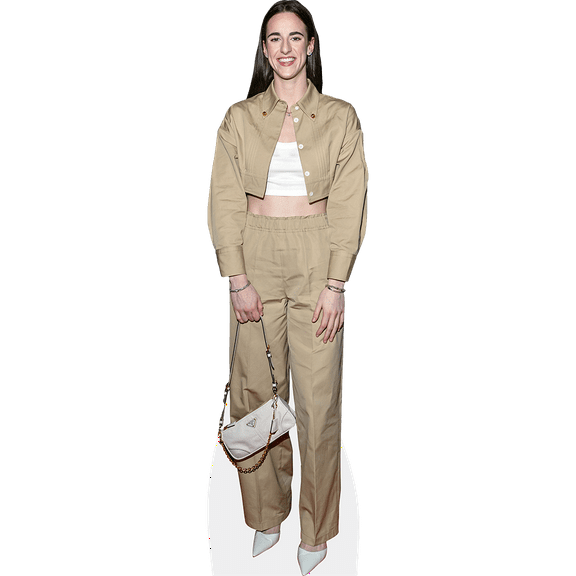 Caitlin Clark (Suit) Life Size Cutout. Standee.