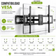 thumbnail image 2 of Soporte Articulado para TV Gecko GK-ART90 32-90” 75kg Doble Brazo VESA 700×450 Inclinación ±15° Fácil Instalación, 2 of 6