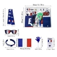thumbnail image 2 of dgysar Football Fan Set One Size Cheering Props with Flag Glasses Face Paint Clapping Hands for Stadium and Family Sports Match Night C 6PC, 2 of 6