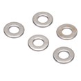 thumbnail image 1 of Screws Flat Washers, Evenly Distribute Pressure Stainless Steel Flat Washers Avoid Scratching Stable  for Industrial Use, 1 of 7
