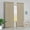 Beige, variant on Amay Blackout Double Pinch Pleat Curtain Panel Draperies Curtain Ivory 72"W x 120"L-1 Panel