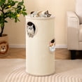 thumbnail image 2 of Gymax 4-Story Cat Condo Multi-level Cat House w/ Sisal Scratching Pad, 2 of 10
