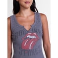 thumbnail image 4 of Rolling Stones Women's Studded Graphic Tank Top, Sizes XXS-4X, 4 of 5