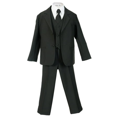 

Avery Hill Boys Formal 5 Piece Suit with Shirt and Vest (Toddler Little Boys Big Boys)