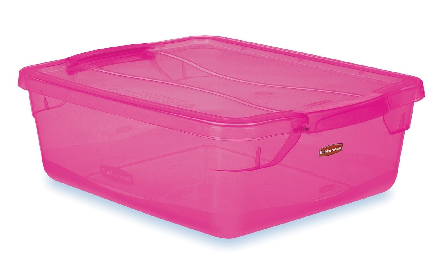 Newell Rubbermaid 14L Cleverstore Tote Pink