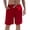 Red, variant on XMMSWDLA Men's Athletic Workout Shorts with Pockets Drawstring Quick Dry Breathable Active Training Shorts Green Basketball Shorts Men