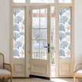 thumbnail image 2 of Reusable Static Cling Window Tints, Light Blue Coral Coastal Window Privacy Film Frosted, Summer Beach Starfish Shell Heat Control Windows Films for Offices, Balcony, 29.5 x 118 Inches, 2 of 9