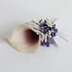 thumbnail image 5 of Cuerpos de boda de cala y ramilletes Flor de novia Ramilletes Boda Fiesta Púrpura claro, 5 of 6