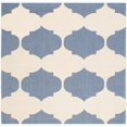 thumbnail image 1 of Safavieh Courtyard Beige Indoor Outdoor Rug - Square 5'3", 1 of 1
