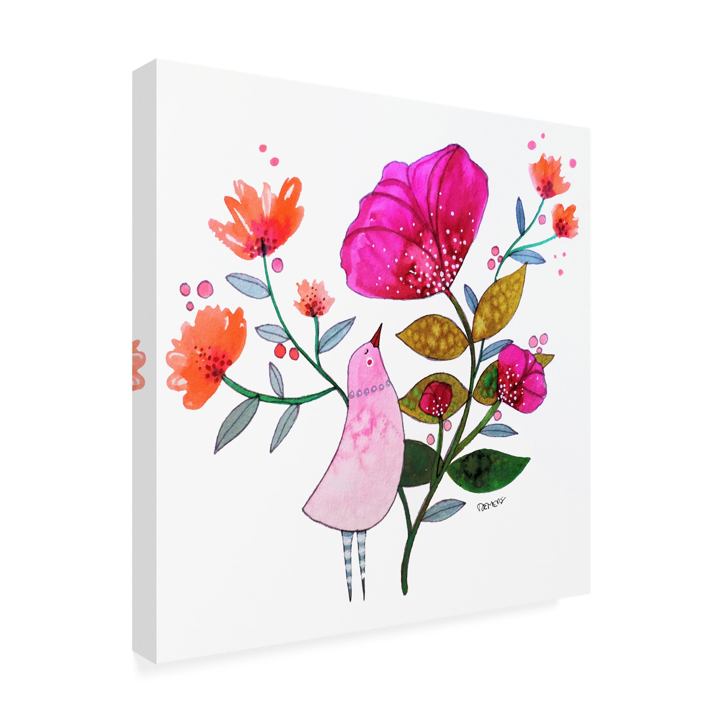 Sylvie Demers 'La Douceur Telle Une Force' Canvas Art