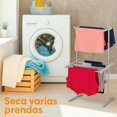 thumbnail image 2 of Tendedero Plegable de Acero Reforzado Portatil Secador Colgador de Ropa para Secar en Interiores y Exteriores Perchero Organizador De Ropa Resistente, 2 of 7