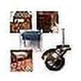 thumbnail image 5 of Ruedas esféricas de bronce, ruedas para muebles con casquillos, ruedas esféricas redondeadas con freno, repuesto para muebles, sofás, sillas, armarios, juego de 4, 5 of 5