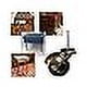 thumbnail image 5 of Rueda de Bolas de Bronce, Ruedas para Muebles con casquillos, Ruedas de Bolas Redondeadas con Freno, Repuesto para Muebles, sofás, Sillas, gabinetes, Juego de 4, 5 of 5