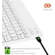 thumbnail image 4 of Innotech SC Combo de Teclado y Mouse Bluetooth Recargable, Retroiluminado en 7 Colores, Juego de Teclado de Mouse Inalámbrico Compacto Portátil Ultradelgado para Android, Windows, Tableta, Teléfono Celular, iPad y Superior, Blanco, 4 of 7