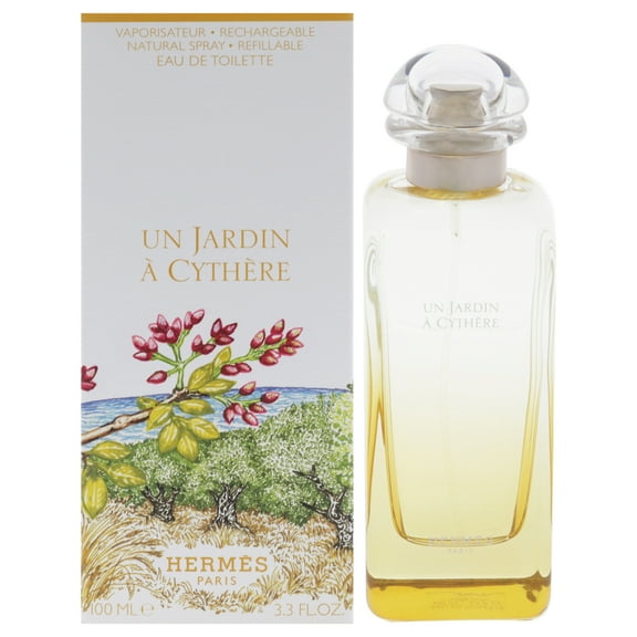 Hermes Un Jardin A Cythere , 3.3 oz EDT Spray (Refillable)