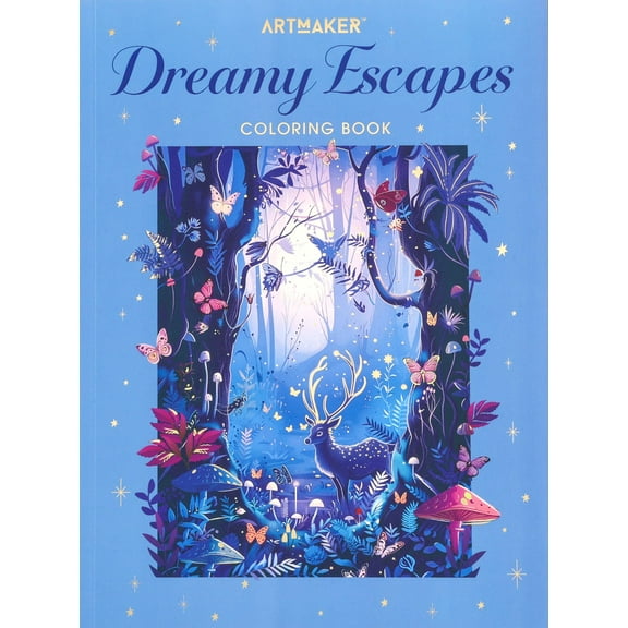 Colorful Escapes Coloring Book (Walmart Exclusive)