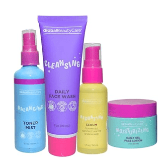 Every Man Jack Mens Daily Skin Regimen Set - Face Scrub, Wash