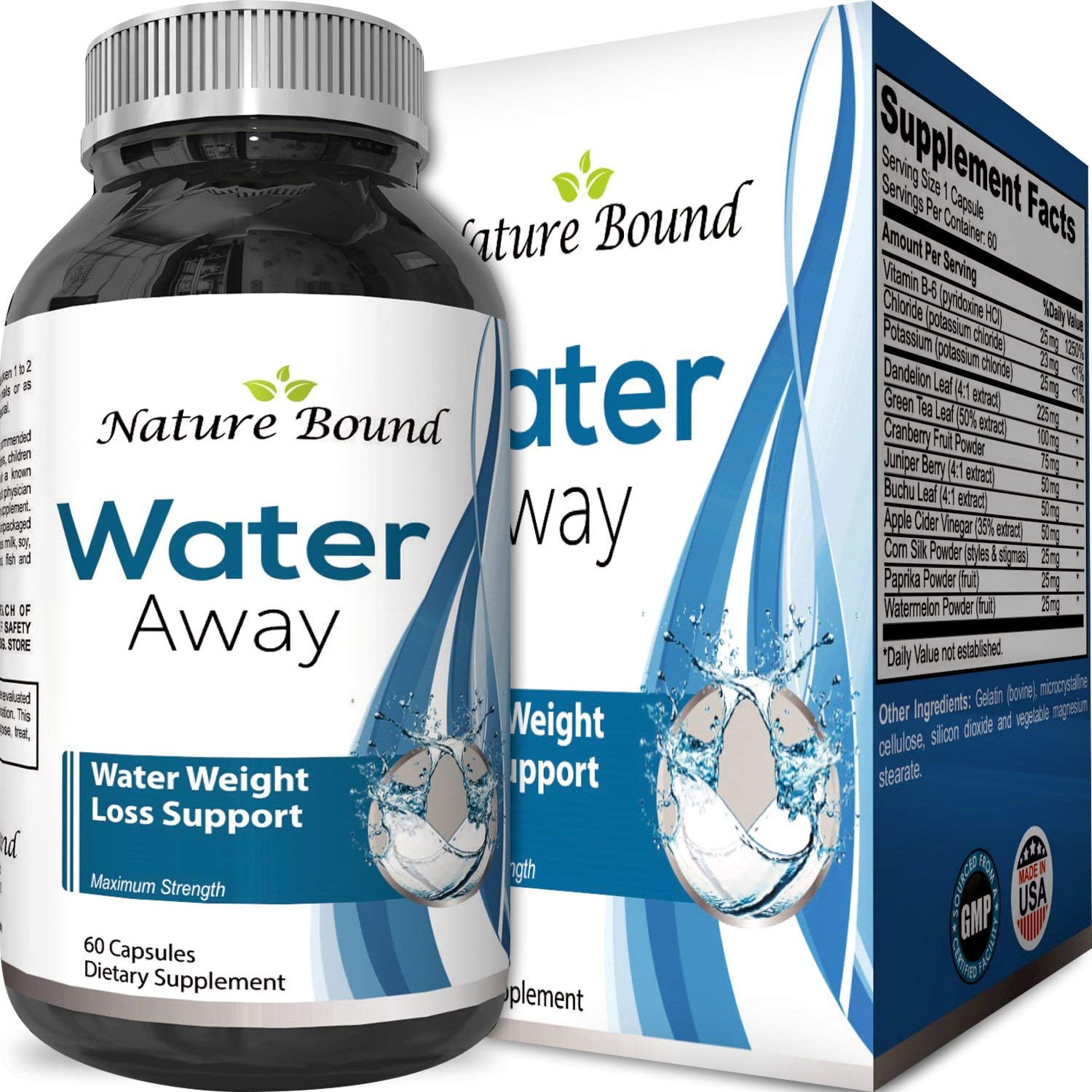 What's The Best Water Pills For Weight Loss Nature Bound Water Away Supplement Best Fast Acting Diuretic Pills for