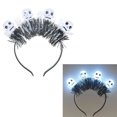 thumbnail image 4 of Day Of The Dead LED Hairband Flashing Halloween Headpiece Party Light-up Decoration For Women Girls Kids Trick Or Art Accessories, 4 of 6