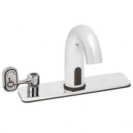 Speakman Sensorflo Single Hole Electronic Gooseneck Faucet Less Handles