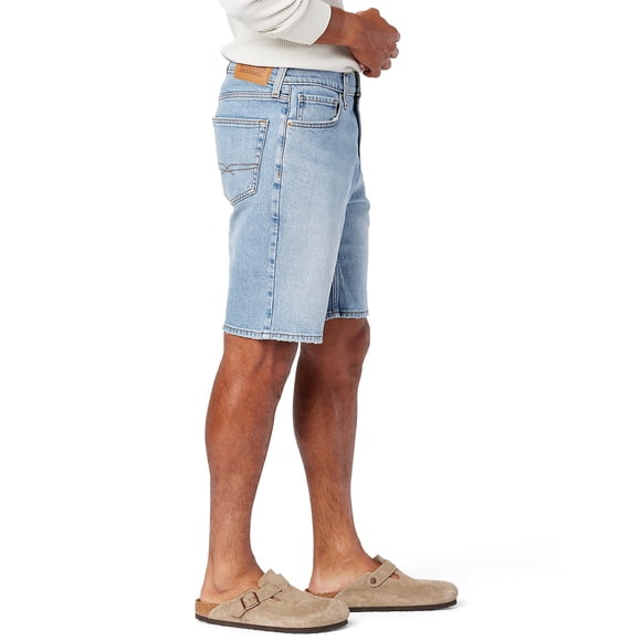 Remis à Neuf Signature par Levi Strauss & Co. A8482-0000 Short en Denim Classique pour Homme, 38 Bleu
