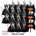 thumbnail image 2 of 11Pcs Medieval Elf Guard Figures – LOTR Mini Building Blocks Set for Fantasy Castle Scene, DIY Assembly Toy Gift for Fans, 2 of 8