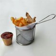 thumbnail image 4 of Mini Patatas Fritas De Acero Inoxidable, Cestas Para Freír, Colador De Presentación De Alimentos, Herramienta De Cocina De Patatas, Herramienta De Colador De Cesta De Chef Eigraketly HA023408-00, 4 of 7