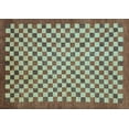 thumbnail image 1 of Ahgly Company Indoor Rectangle Oriental Light Blue Modern Area Rugs, 2' x 4', 1 of 4
