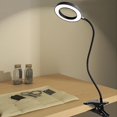 thumbnail image 4 of Lámpara De Escritorio, [3 Modos De Color Y 10 Brillos] Luz De Lectura Led Con Abrazadera, Luz De Libro De Cuello De Cisne Flexible Para Niños Leyendo Libros En La Cama Por La Noche Clip En T, 4 of 5