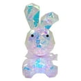 thumbnail image 7 of Seasonal LLC Prismatic Iridescent Spring Easter Bunny - 16in Mitzie, 7 of 7