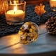 thumbnail image 5 of Halloween Resin Skull Ghost Head Decorations for Party Favors Scary Spooky Home Tabletop Display Ornaments, 5 of 6