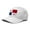 All White, variant on Panama Flag Hat for Men and Women - Adjustable Snapback Trucker Baseball Cap (Camouflage)
