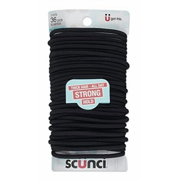Scunci No Damage Elastics 36 Each